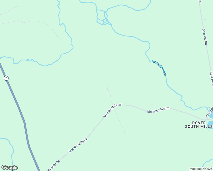 map of restaurants, bars, coffee shops, grocery stores, and more near 154 Merrills Mills Road in Dover-Foxcroft