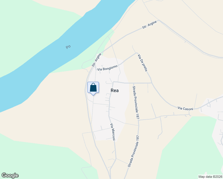 map of restaurants, bars, coffee shops, grocery stores, and more near in Rea