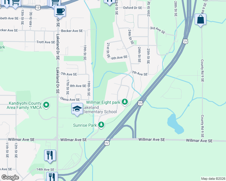 Walk Score Detail Map