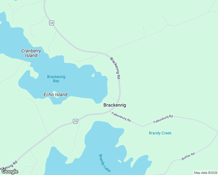 map of restaurants, bars, coffee shops, grocery stores, and more near 1281 Brackenrig Road in Port Carling