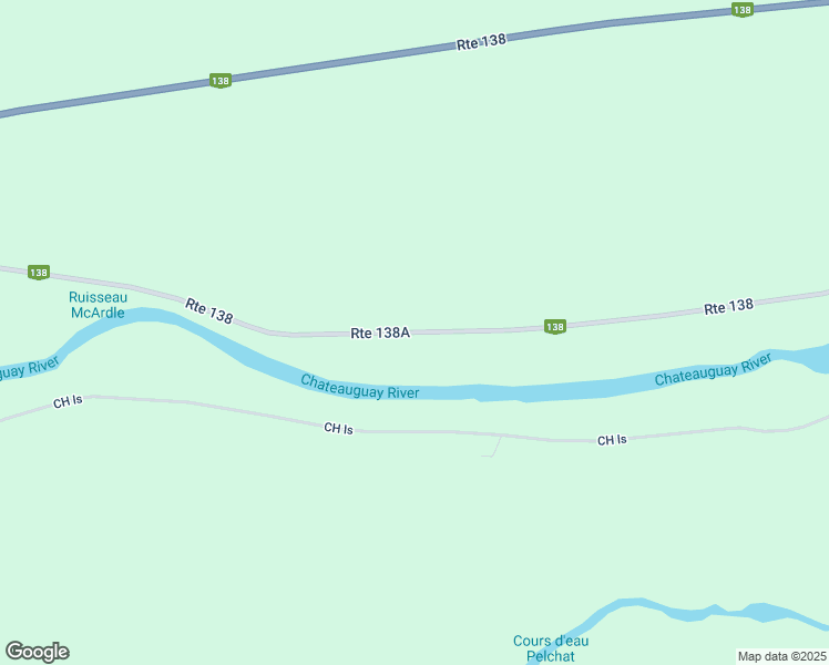 map of restaurants, bars, coffee shops, grocery stores, and more near Route 138A in Dewittville