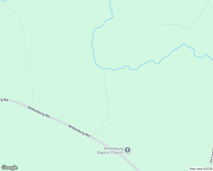 map of restaurants, bars, coffee shops, grocery stores, and more near 621 Wittenburg Road in Wittenburg