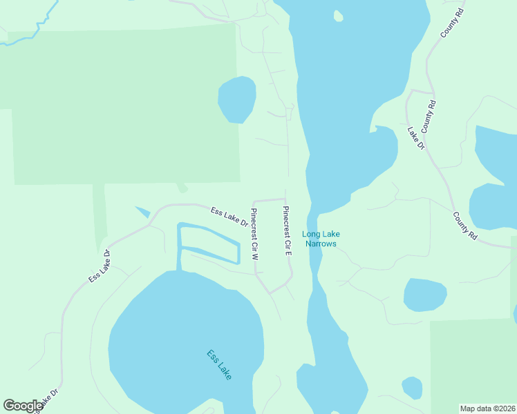 map of restaurants, bars, coffee shops, grocery stores, and more near 19355-19365 Pinecrest Circle West in Hillman