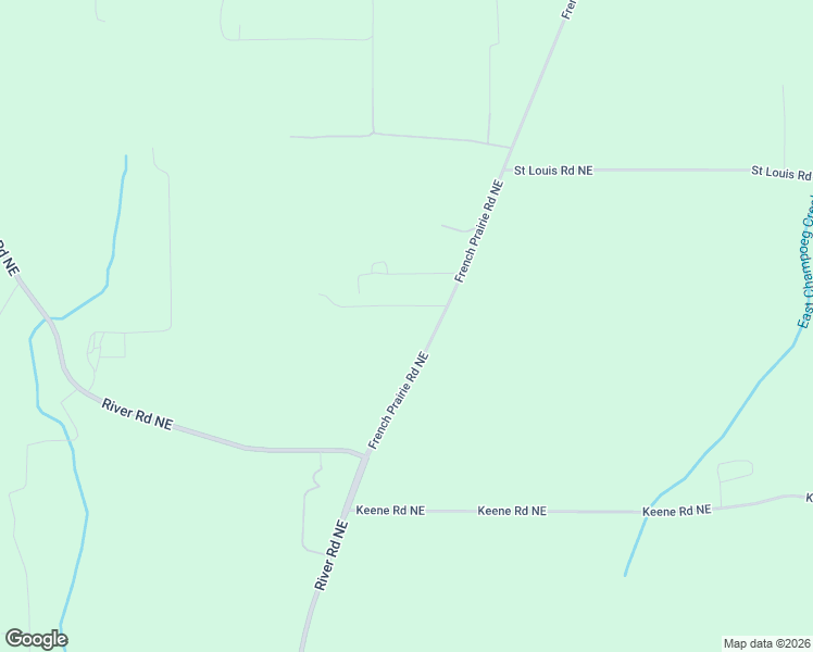 map of restaurants, bars, coffee shops, grocery stores, and more near 13763 French Prairie Road Northeast in Gervais