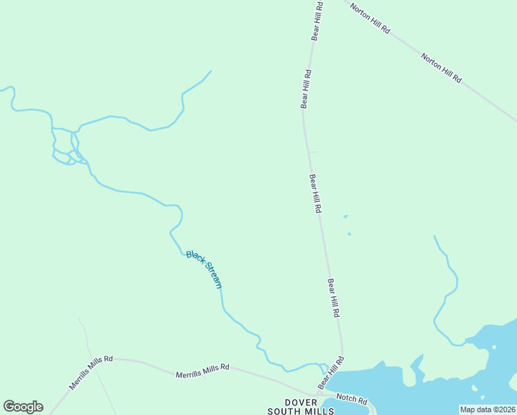 map of restaurants, bars, coffee shops, grocery stores, and more near 1445 Bear Hill Road in Dover-Foxcroft