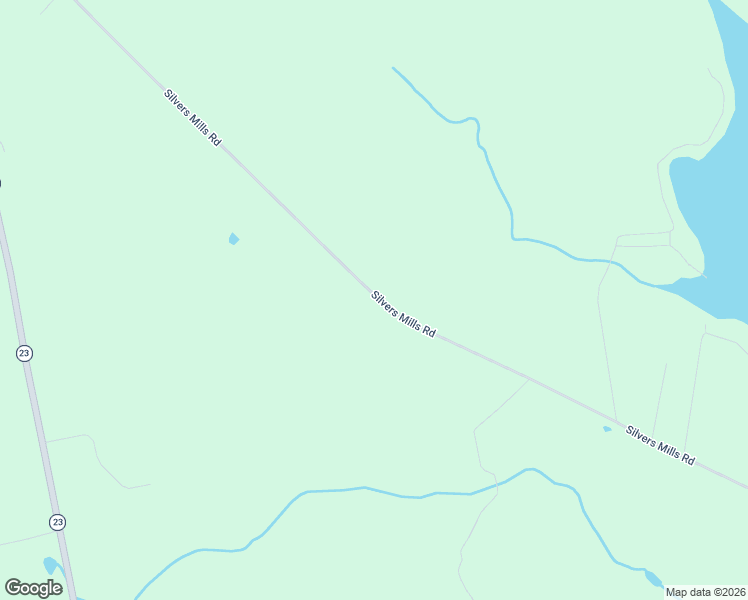 map of restaurants, bars, coffee shops, grocery stores, and more near 107 Silvers Mills Road in Sangerville