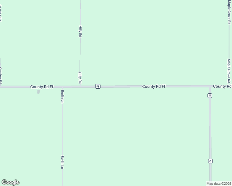map of restaurants, bars, coffee shops, grocery stores, and more near County Road Ff in Merrill