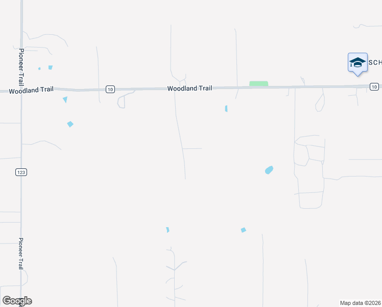 map of restaurants, bars, coffee shops, grocery stores, and more near 5185 Woodland Trail in Loretto