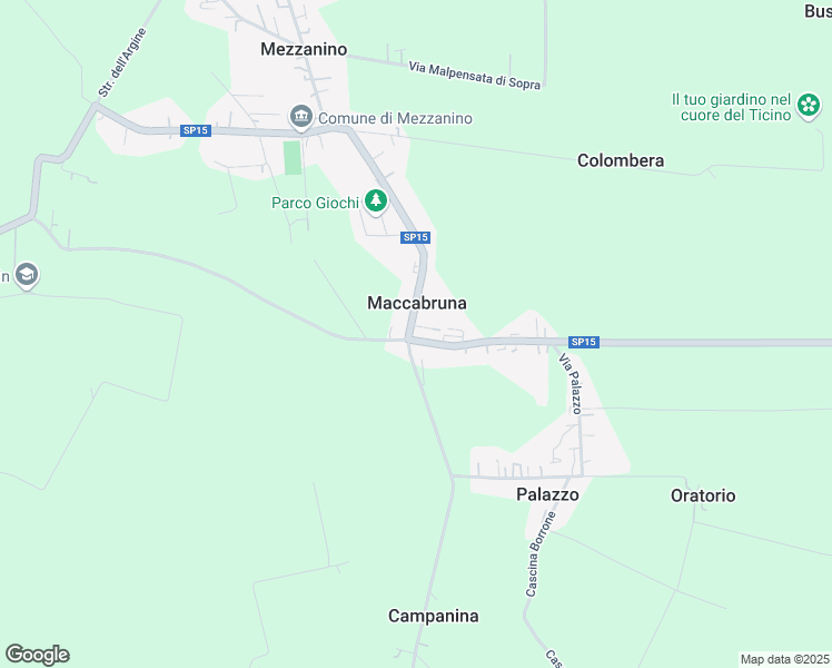 map of restaurants, bars, coffee shops, grocery stores, and more near 1 Via Palazzo in Mezzanino