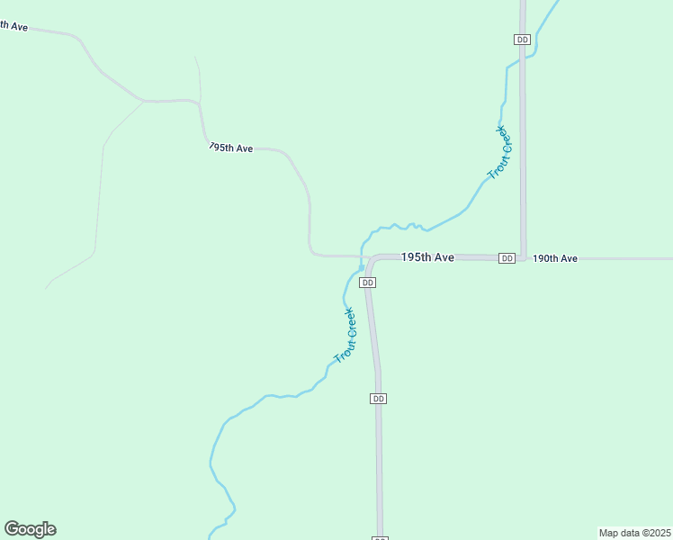 map of restaurants, bars, coffee shops, grocery stores, and more near 2907 190th Avenue in Bloomer