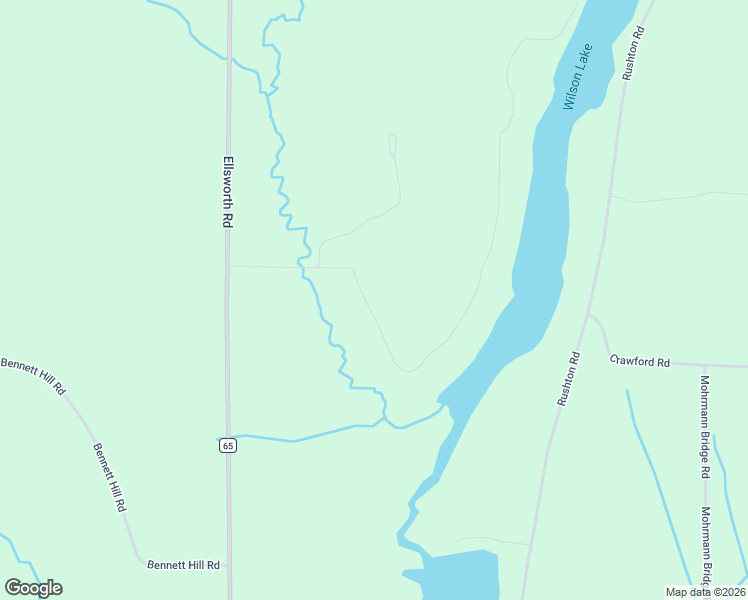 map of restaurants, bars, coffee shops, grocery stores, and more near Ellsworth Road in Ellsworth