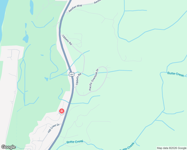 map of restaurants, bars, coffee shops, grocery stores, and more near 46290 Surf View Drive in Neskowin
