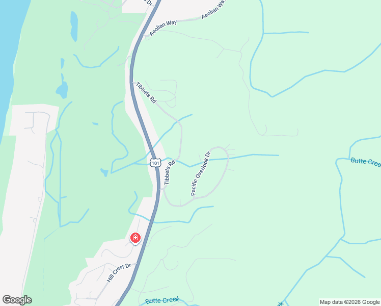 map of restaurants, bars, coffee shops, grocery stores, and more near 46290 Surf View Drive in Neskowin
