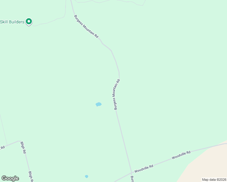 map of restaurants, bars, coffee shops, grocery stores, and more near Burgess Mountain Road in Kings County