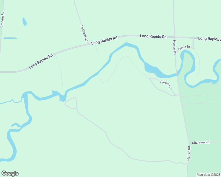 map of restaurants, bars, coffee shops, grocery stores, and more near 9344 Forest Lane in Alpena