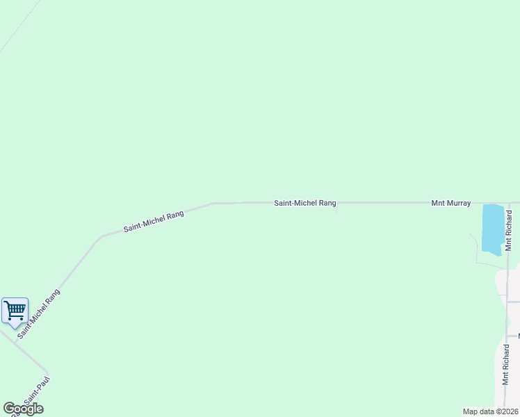 map of restaurants, bars, coffee shops, grocery stores, and more near 343 Rang Saint-Michel in Sherrington