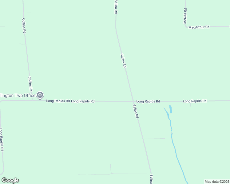 map of restaurants, bars, coffee shops, grocery stores, and more near 15000-15500 Long Rapids Road in Lachine