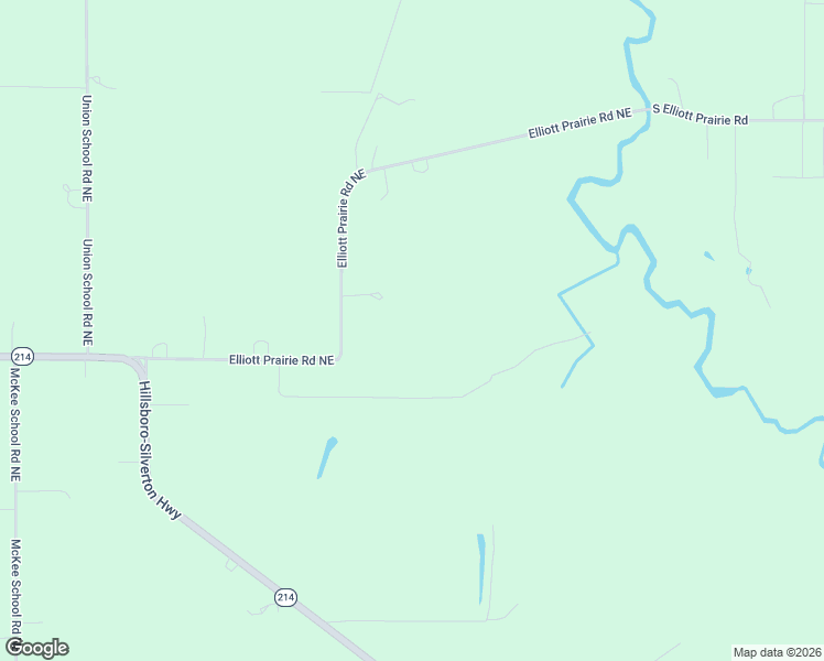 map of restaurants, bars, coffee shops, grocery stores, and more near 12784 Elliott Prairie Road Northeast in Woodburn