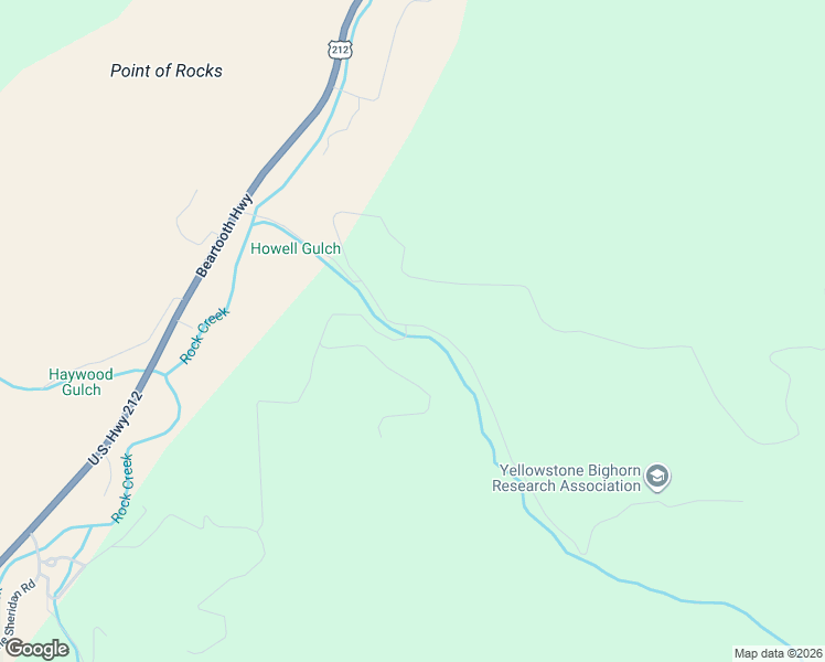 map of restaurants, bars, coffee shops, grocery stores, and more near 46 Beaver Dam Drive in Red Lodge