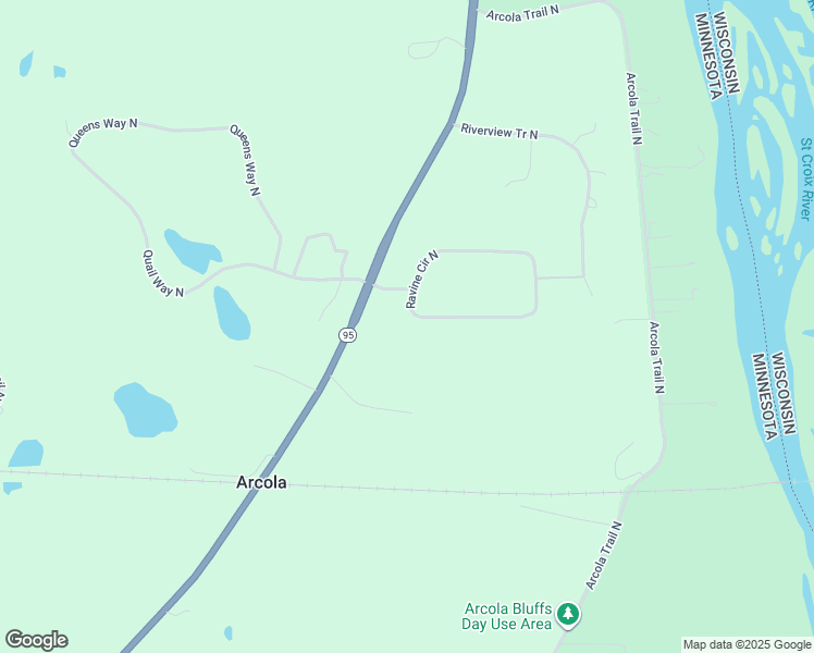 map of restaurants, bars, coffee shops, grocery stores, and more near 12330 Ravine Circle North in Stillwater