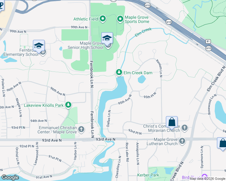map of restaurants, bars, coffee shops, grocery stores, and more near in Osseo