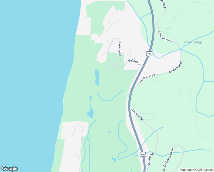 map of restaurants, bars, coffee shops, grocery stores, and more near 45160 Proposal Point in Neskowin