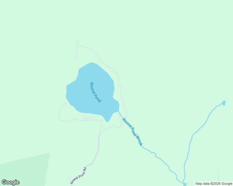 map of restaurants, bars, coffee shops, grocery stores, and more near Round Pond Road in Pittsburg
