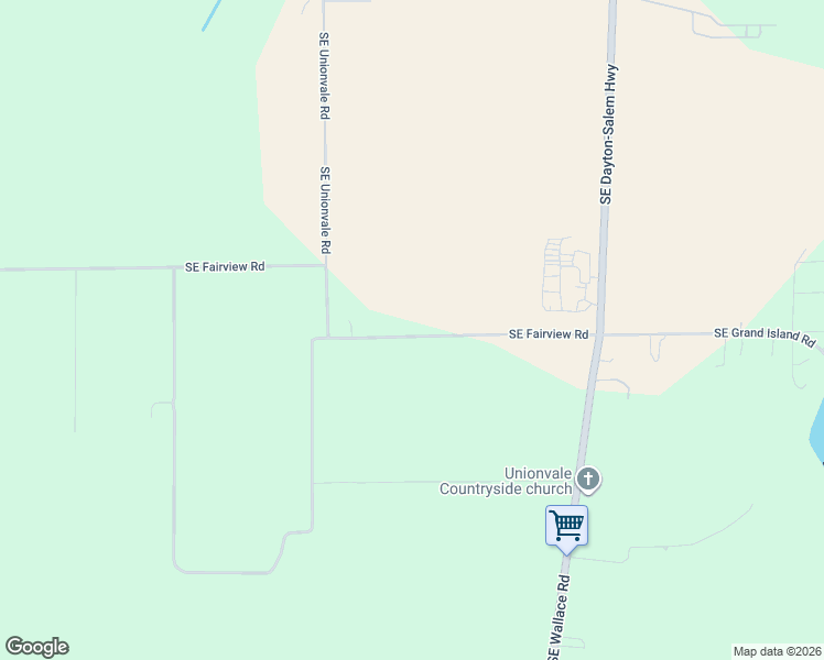 map of restaurants, bars, coffee shops, grocery stores, and more near 16445 Southeast Fairview Road in Dayton