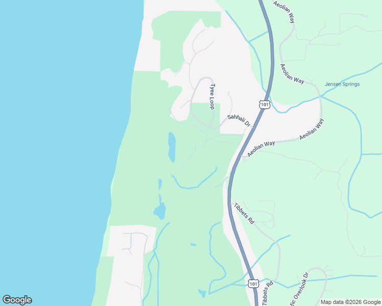 map of restaurants, bars, coffee shops, grocery stores, and more near Proposal Point in Neskowin