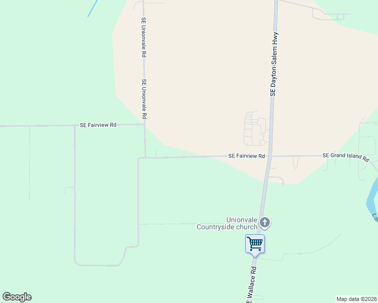 map of restaurants, bars, coffee shops, grocery stores, and more near 16445 Southeast Fairview Road in Dayton