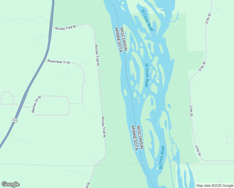 map of restaurants, bars, coffee shops, grocery stores, and more near 12461 Arcola Trail North in Stillwater