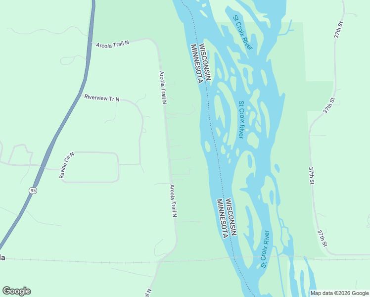 map of restaurants, bars, coffee shops, grocery stores, and more near 12461 Arcola Trail North in Stillwater