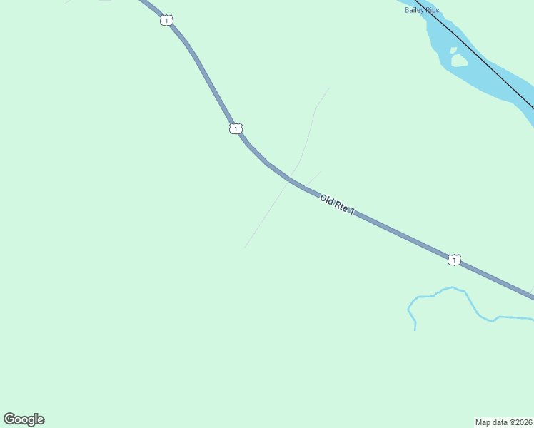 map of restaurants, bars, coffee shops, grocery stores, and more near 6 Foley Road in Baileyville