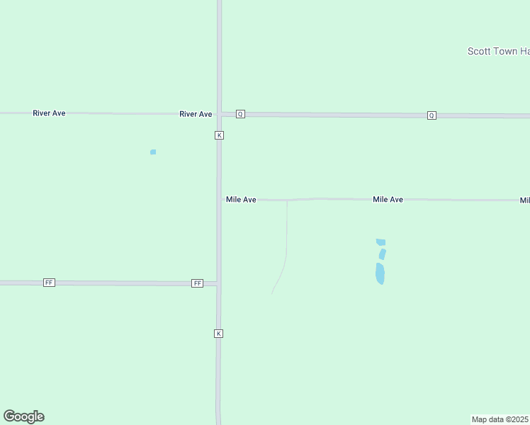 map of restaurants, bars, coffee shops, grocery stores, and more near N383 Hilltop Lane in Merrill