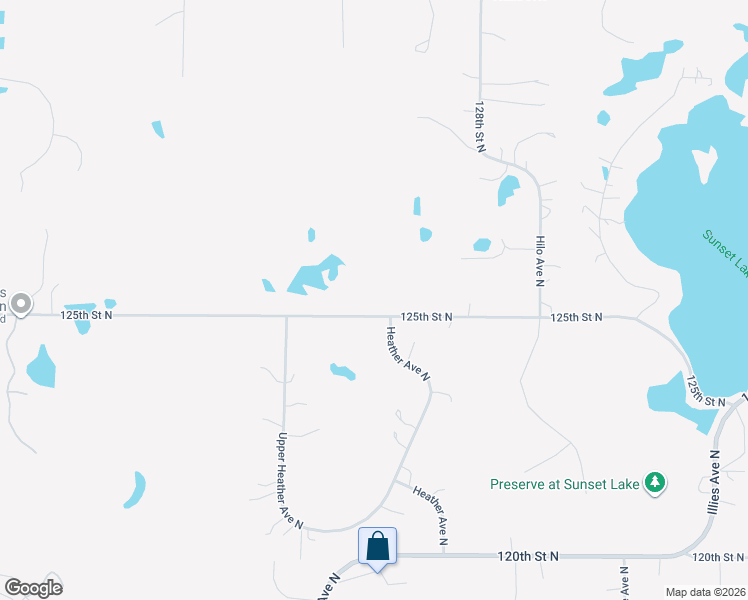 map of restaurants, bars, coffee shops, grocery stores, and more near 7342 125th Street North in White Bear Lake