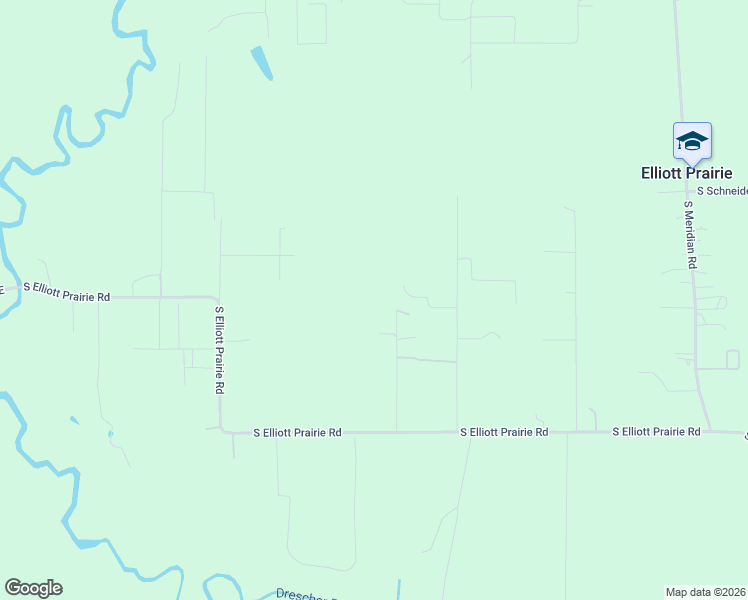 map of restaurants, bars, coffee shops, grocery stores, and more near 32747 South Orchard Lane in Woodburn