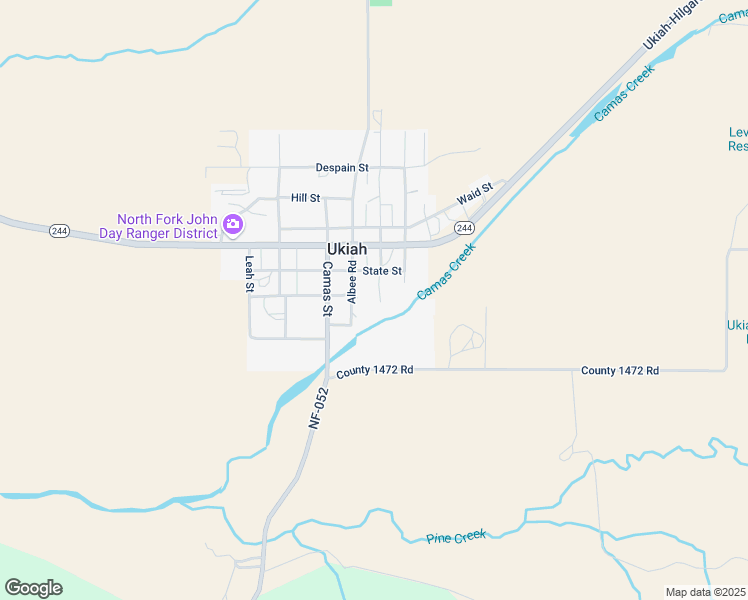 map of restaurants, bars, coffee shops, grocery stores, and more near 306 South Alba Street in Ukiah