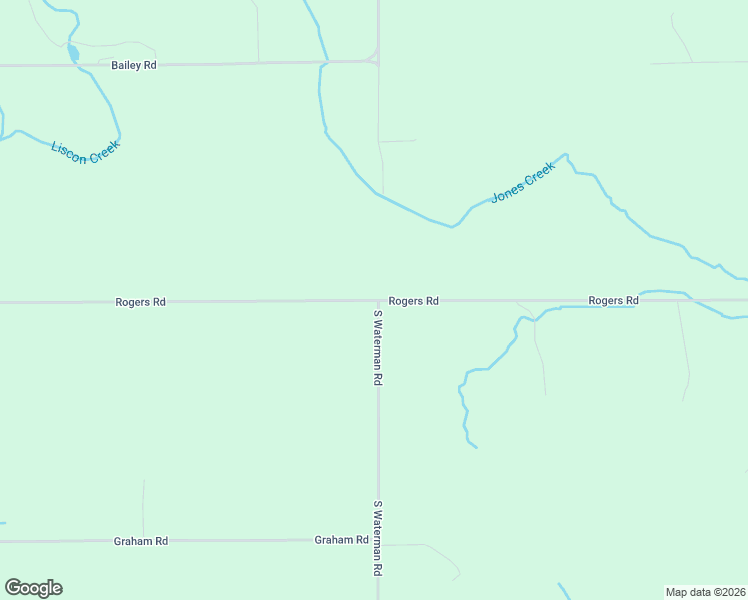 map of restaurants, bars, coffee shops, grocery stores, and more near 9001 Rogers Road in East Jordan