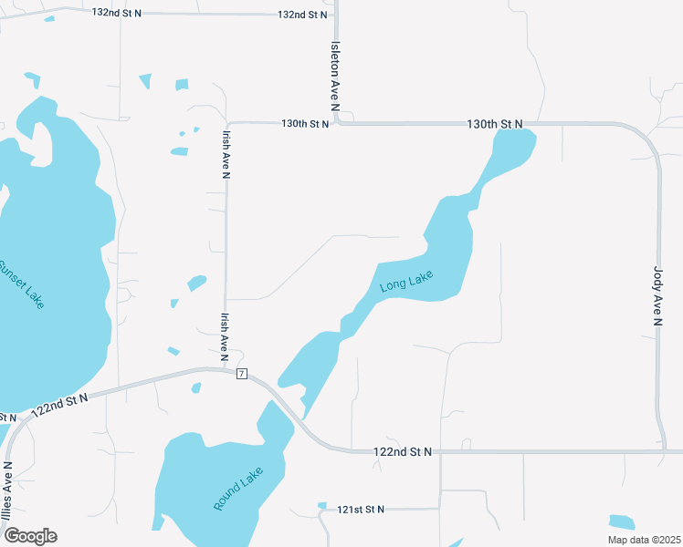 map of restaurants, bars, coffee shops, grocery stores, and more near 8785 126th Street North in Hugo