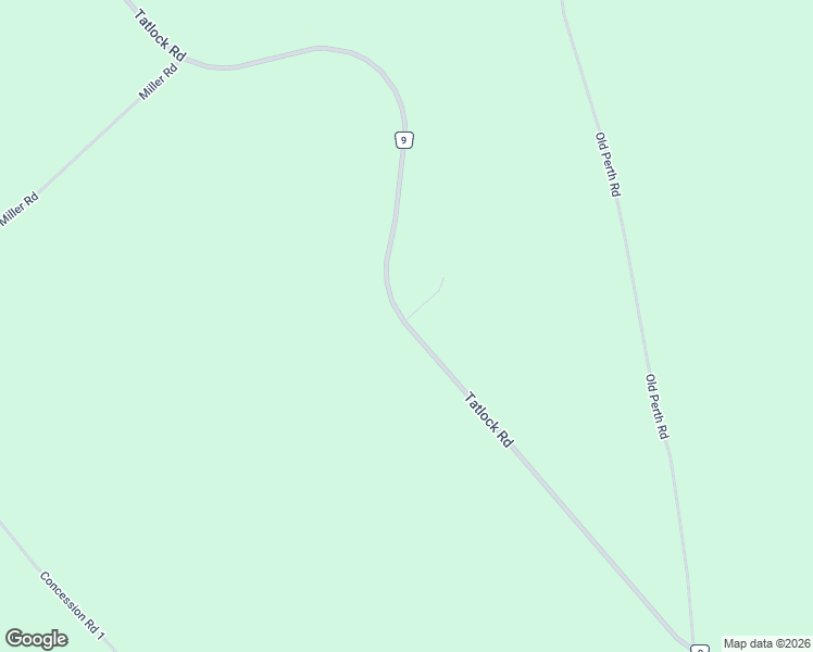 map of restaurants, bars, coffee shops, grocery stores, and more near 1047 Tatlock Road in Mississippi Mills