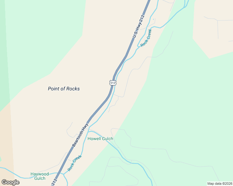 map of restaurants, bars, coffee shops, grocery stores, and more near 5 Biorn Lane in Red Lodge