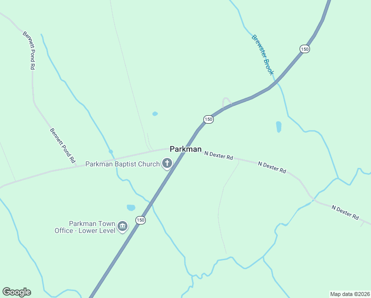 map of restaurants, bars, coffee shops, grocery stores, and more near in Parkman