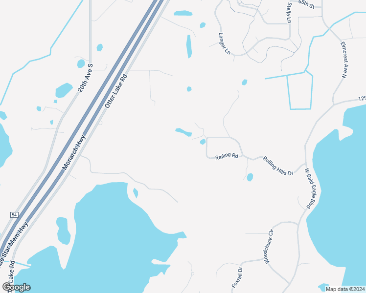 map of restaurants, bars, coffee shops, grocery stores, and more near 2194 Deer Pass Trail in White Bear Lake