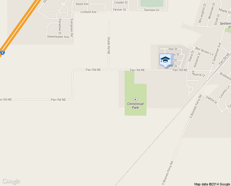 map of restaurants, bars, coffee shops, grocery stores, and more near 9008 Parr Road Northeast in Gervais