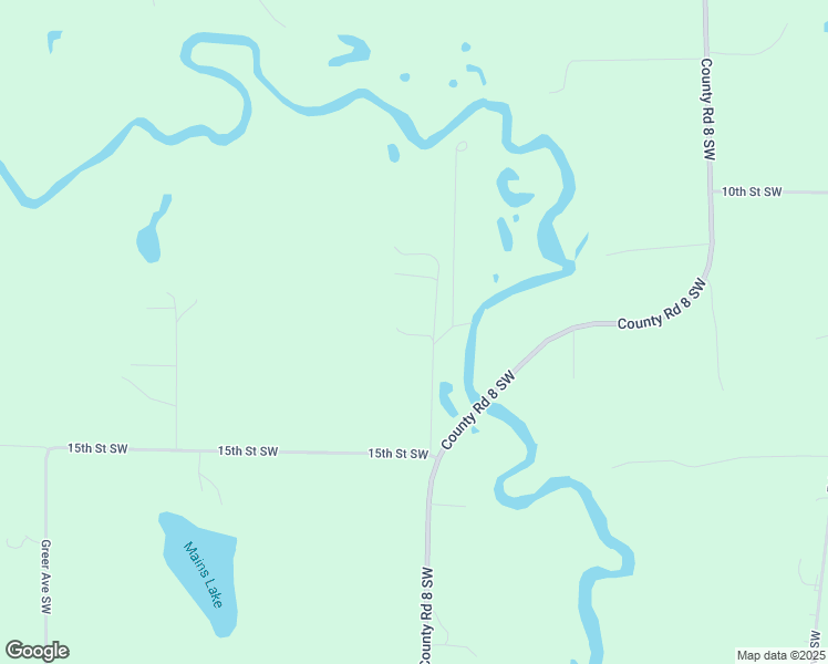 map of restaurants, bars, coffee shops, grocery stores, and more near 1291 Flanders Avenue Southwest in Waverly
