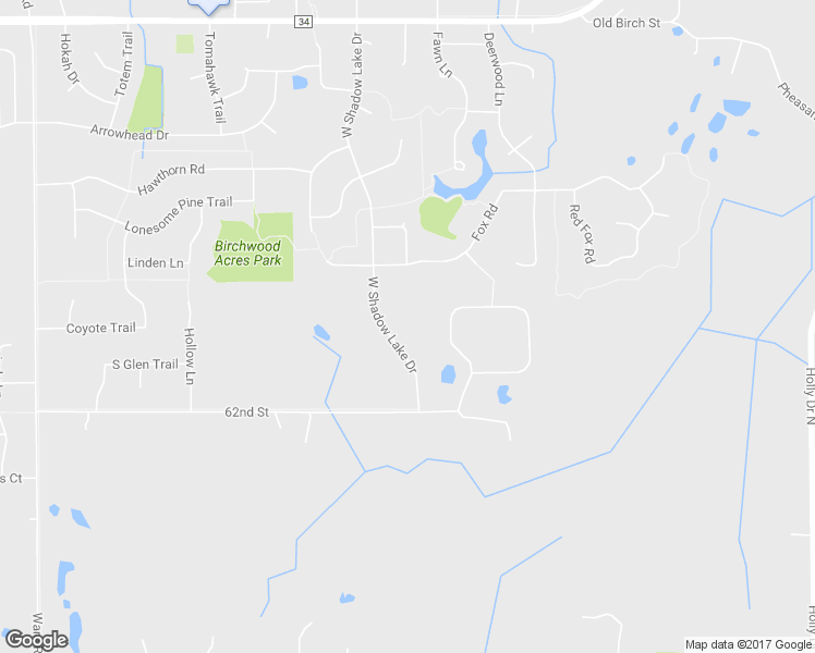 map of restaurants, bars, coffee shops, grocery stores, and more near 6264 West Shadow Lake Drive in Lino Lakes