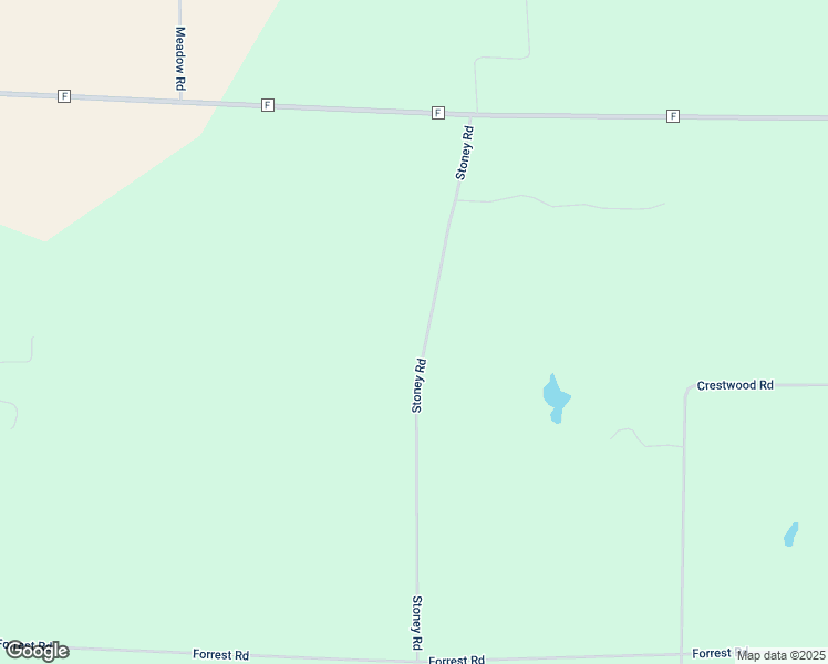 map of restaurants, bars, coffee shops, grocery stores, and more near N2946 Stoney Road in Antigo