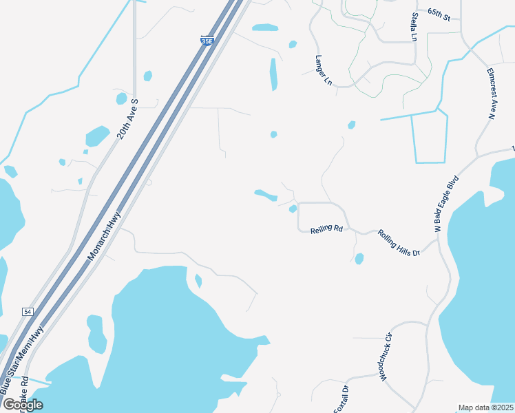 map of restaurants, bars, coffee shops, grocery stores, and more near 2194 Deer Pass Trail in White Bear Lake