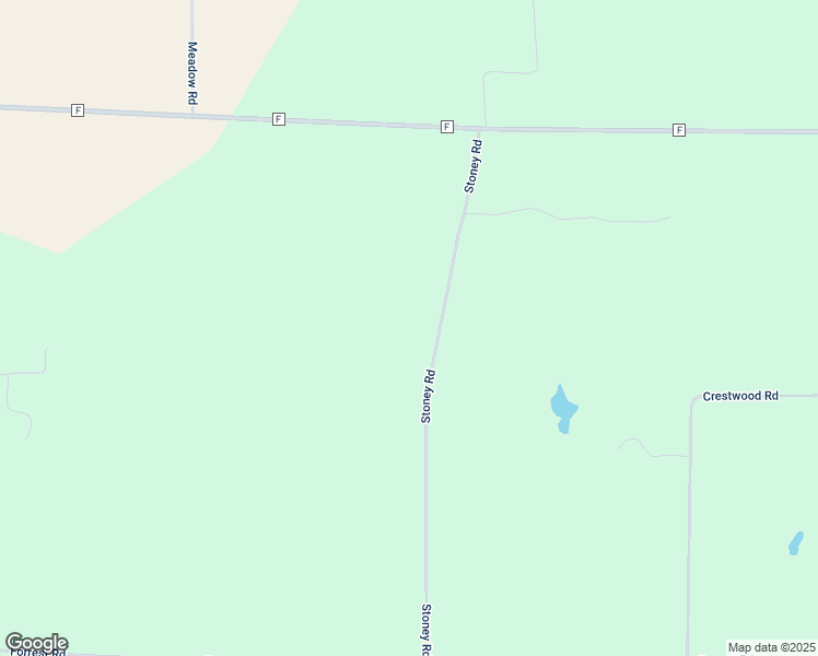 map of restaurants, bars, coffee shops, grocery stores, and more near N2946 Stoney Road in Antigo