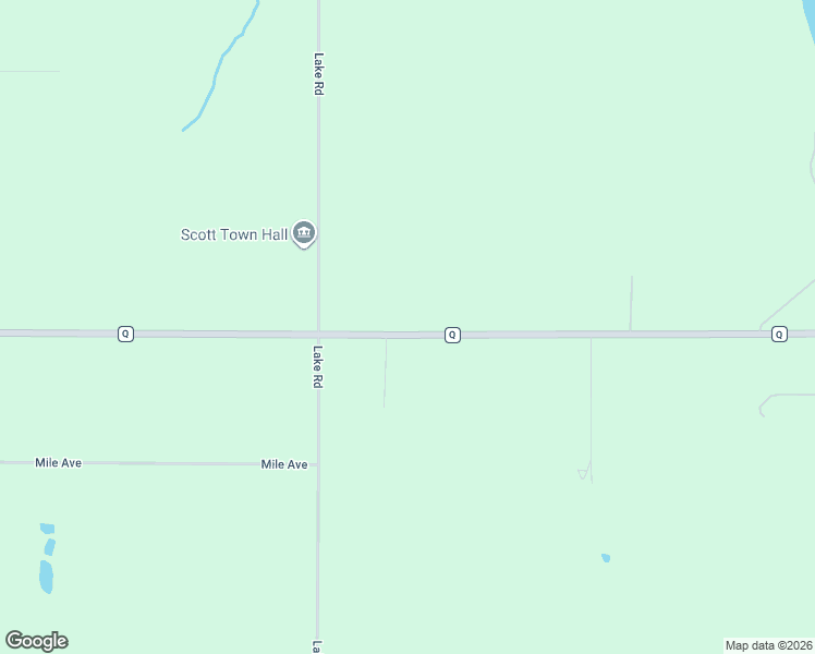 map of restaurants, bars, coffee shops, grocery stores, and more near W4858 County Road Q in Merrill